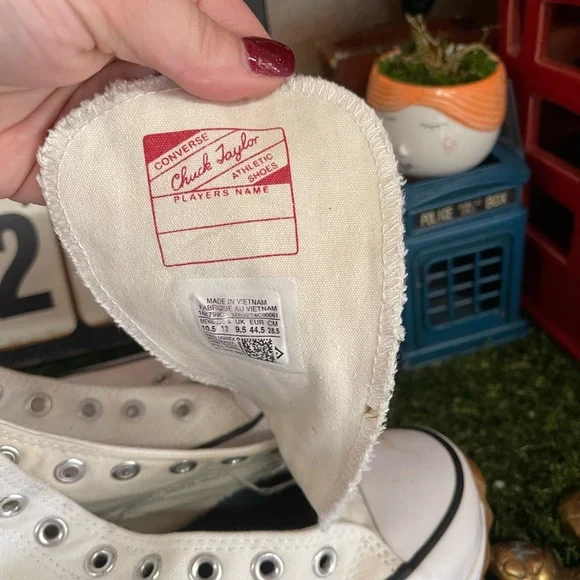 Converse Run Star Hike Hi Women Shoes Sneakers high tops White 100% Authentic - Picture 4 of 12